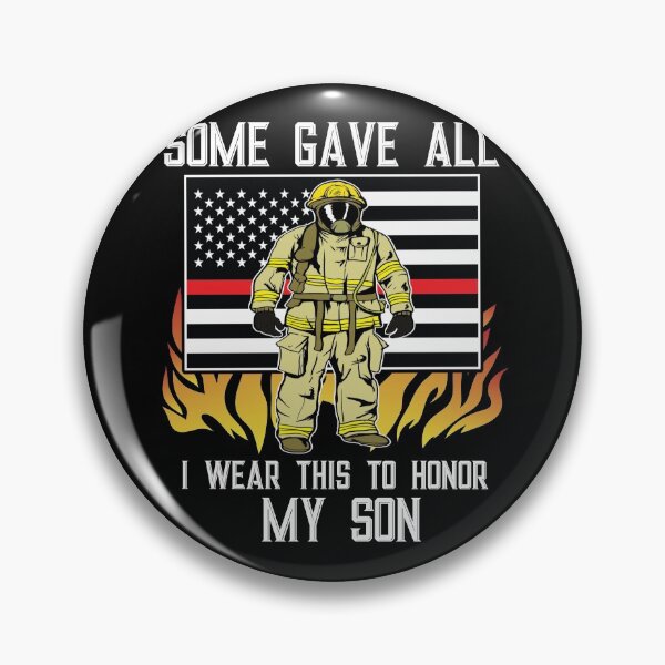 Item preview, Thin Red Line Firefighter Son Design design gift idea designed and sold by BRtisticDesigns.