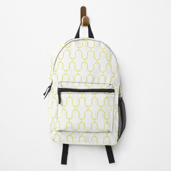 Item preview, yellow geometric temple print designed and sold by ddesignnstudio.