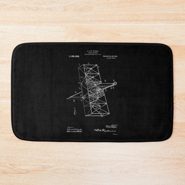 Item preview, Flying Machine - Technical Blueprint Drawing of a Patent Submission by Orville and Wilbur Wright (the Wright brothers) filed on Feb 17, 1908. designed and sold by Rhu Creations.
