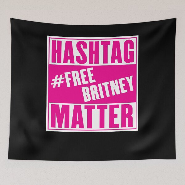 Item preview, Free Britney Hashtag FreeBritney #FreeBritney designed and sold by Renergie.