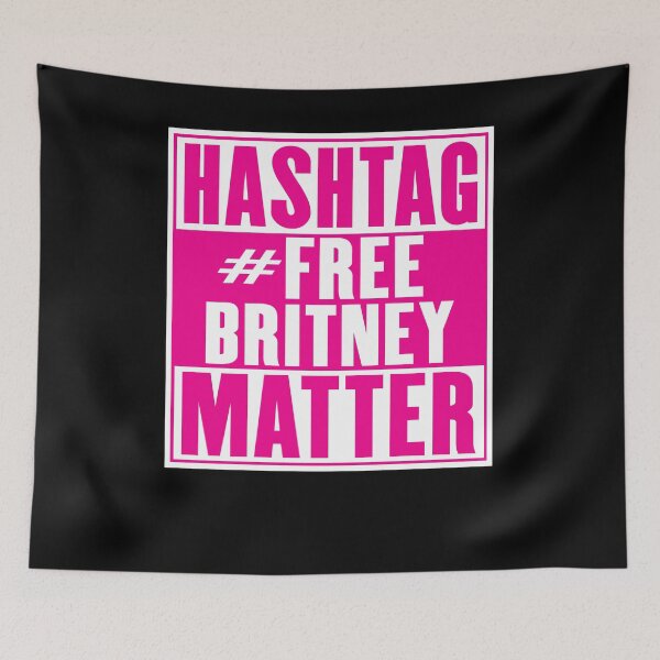 Item preview, Free Britney Hashtag FreeBritney #FreeBritney designed and sold by Renergie.