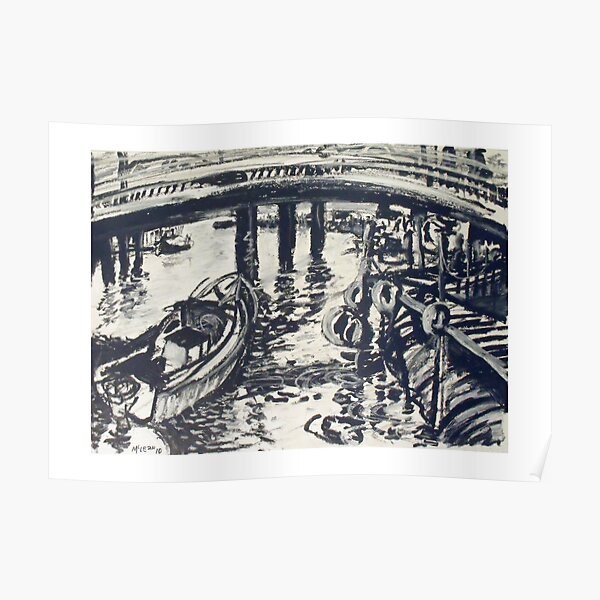 Under the Bridge, Mordialloc Creek Poster