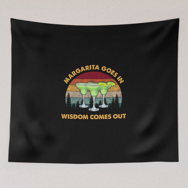 Item preview, Margarita Goes In Wisdom Comes Out Vintage designed and sold by Realme9876.