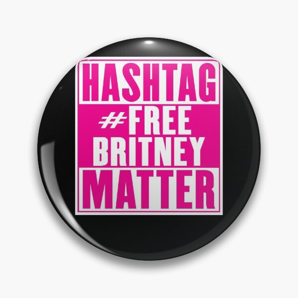 Item preview, Free Britney Hashtag FreeBritney #FreeBritney designed and sold by Renergie.