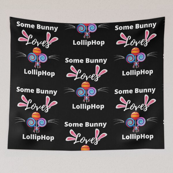 Item preview, Some Bunny Loves LollipHop Funny Bunny Loves Lollipop Candy designed and sold by Mesti.