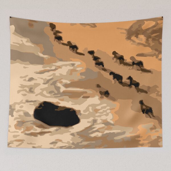 Item preview, Wild Horses On The Shore designed and sold by blueocan.