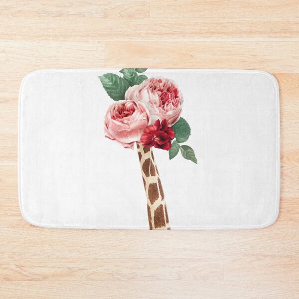 Item preview, Giraffe with flowers designed and sold by ESCAPZ.