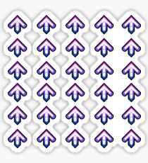 DDR arrows Sticker