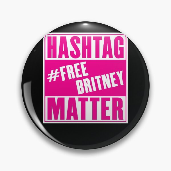 Item preview, Free Britney Hashtag FreeBritney #FreeBritney designed and sold by Renergie.