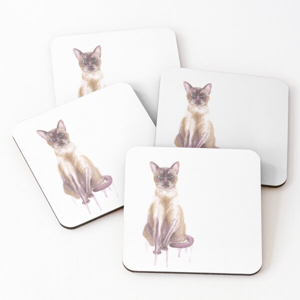 Item preview, Siamese cat designed and sold by minako86.