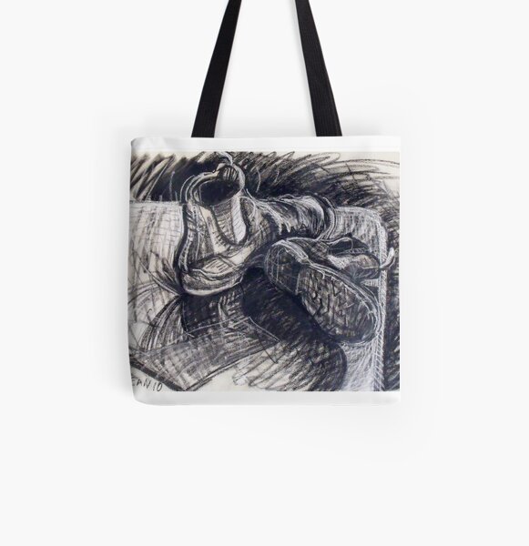 Blundstone boots see the light. All Over Print Tote Bag