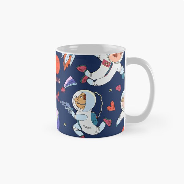 Item preview, Pugs astronauts  designed and sold by TrishaMcmillan.