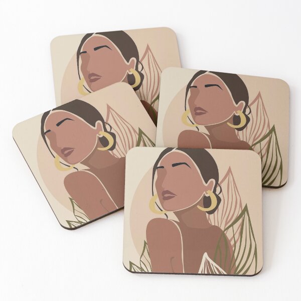 Item preview, woman portrait minimalist  designed and sold by click4collage.