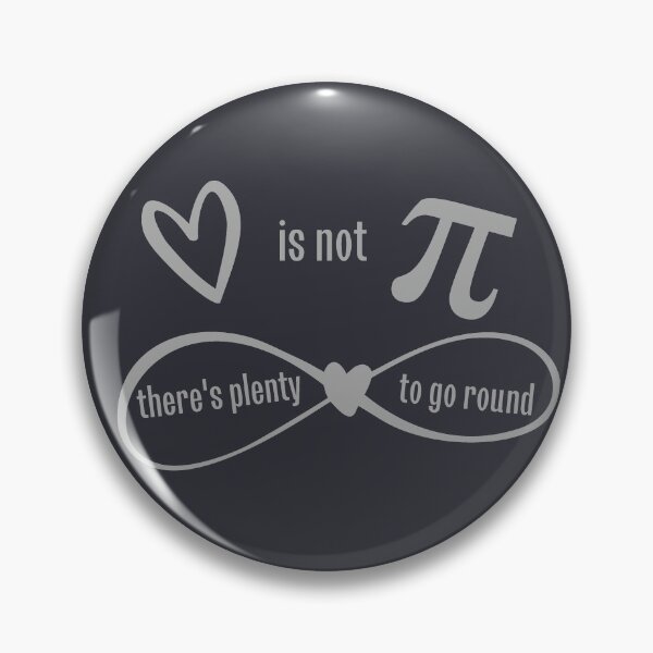 Item preview, Polyamory slogan love is not pie there's plenty to go round designed and sold by chihuahuashower.