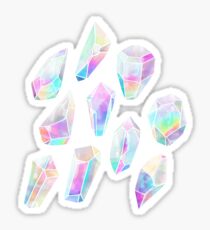 Aura Polygons Sticker