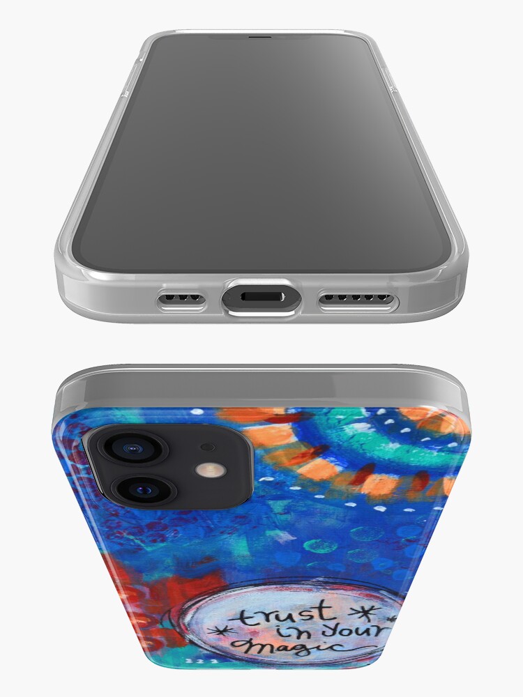 Vista alternativa de Funda y vinilo para iPhone Confía en tu magia