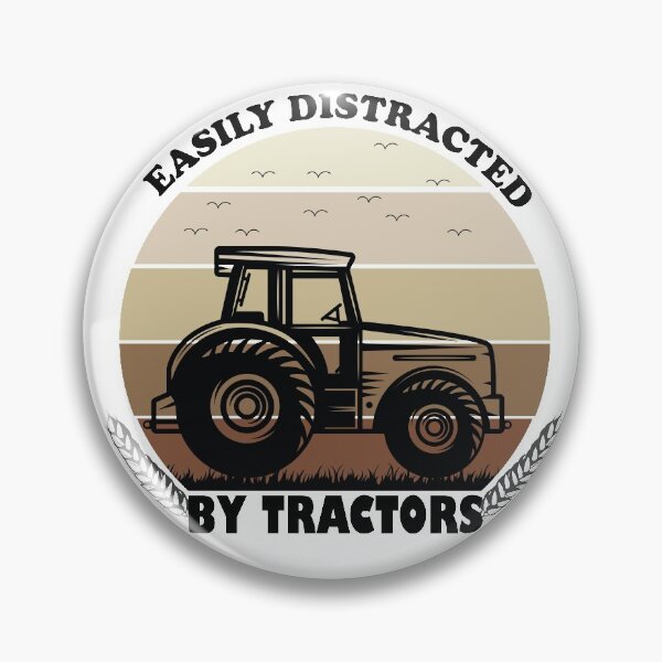 Item preview, Easily Distracted By Tractors designed and sold by YOUR SHOP.