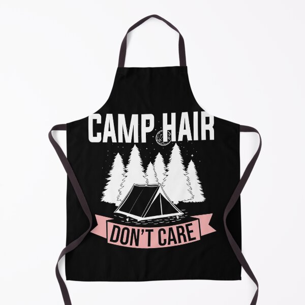 Item preview, Camp Hair Don't Care Funny Camping Gift Shirt designed and sold by jvtee.