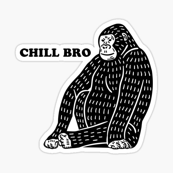 Chill Bro Sticker
