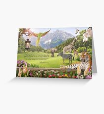 Revelation 21:4 (Paradise Inspired) Greeting Card