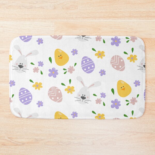 Item preview, Easter pattern with rabbit, chicken and eggs designed and sold by MarcinkuGreta.