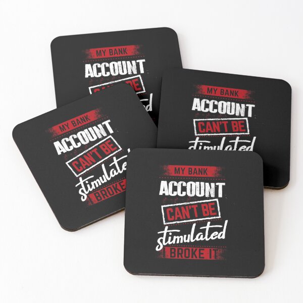 Item preview, My bank account can't be stimulated I broke it -- funding money designed and sold by glitchman2.