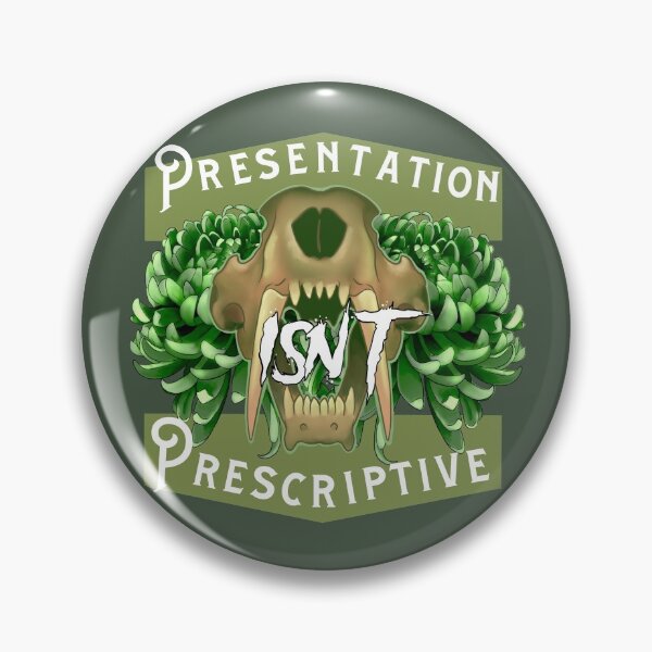 Item preview, Presentation isn’t Prescriptive  designed and sold by TK-Moriartist.