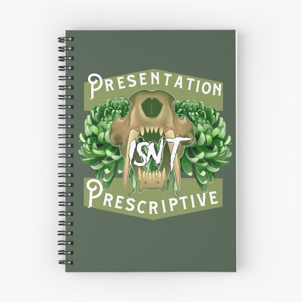 Item preview, Presentation isn’t Prescriptive  designed and sold by TK-Moriartist.