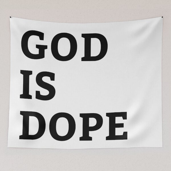 Item preview, God is dope designed and sold by KeleCo.