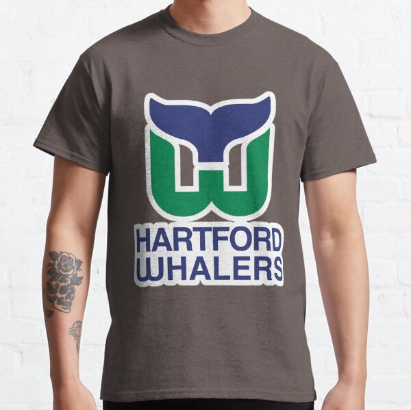 Hartford Whalers NHL Long Sleeve T-Shirt S-6XL, LT-4XLT New England WHL New