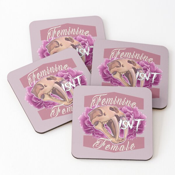 Item preview, Feminine isn’t female  designed and sold by TK-Moriartist.