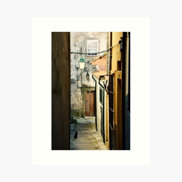 Black cat Art Print