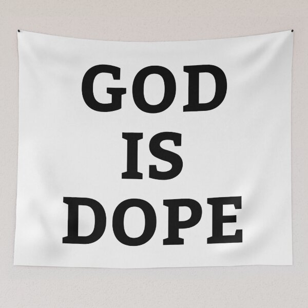 Item preview, God is dope designed and sold by KeleCo.