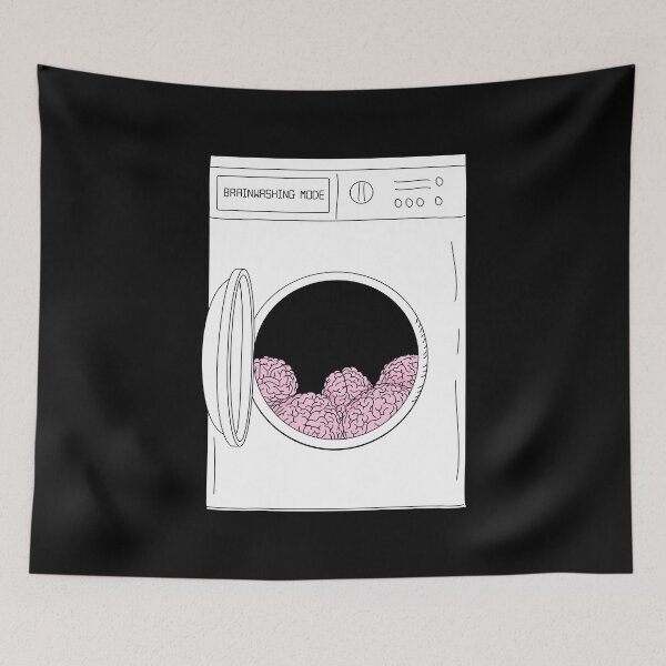 Item preview, Copy of Brainwashing machine art designed and sold by AznavourByKarin.