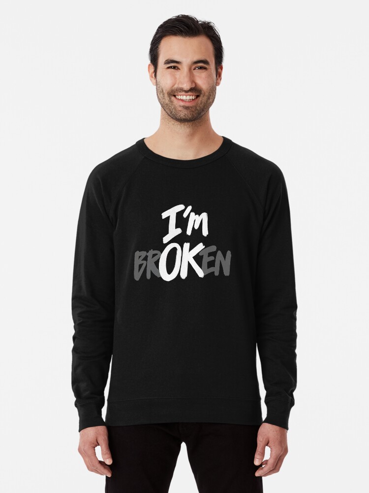 I am ok crewneck top