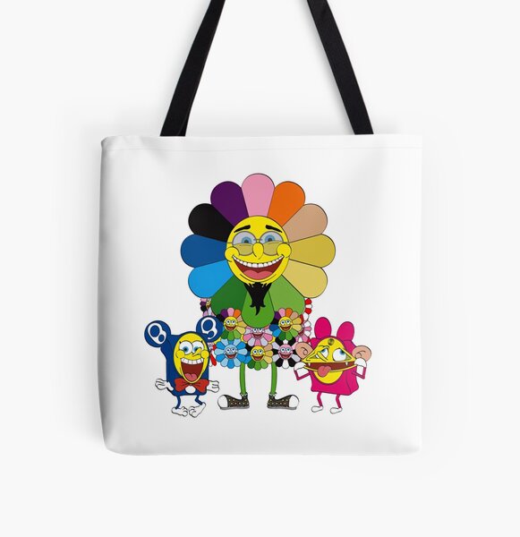 takashi murakami 3D Tote Bag for Sale by yulmanova