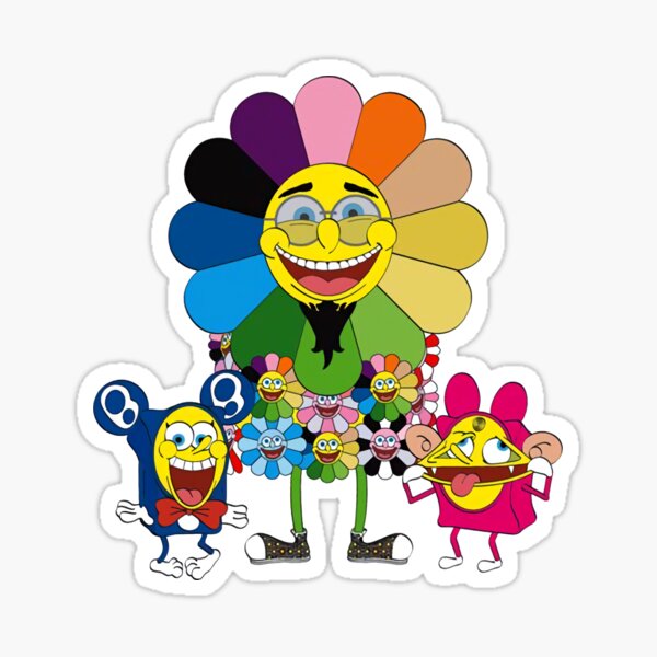 sad flower Sticker