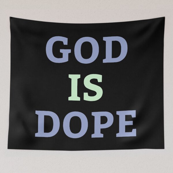 Item preview, God is dope designed and sold by KeleCo.