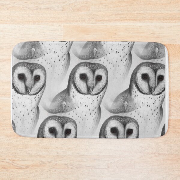 Item preview, Ghostly owl pattern designed and sold by TrippyEarth.