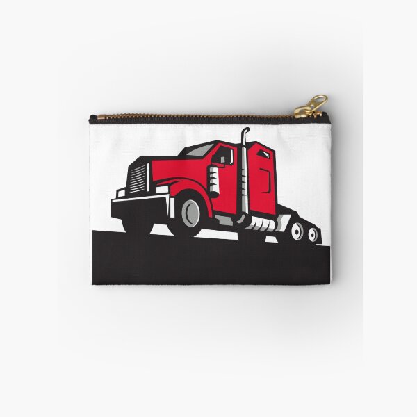 Item preview, Semi Truck Tractor Low Angle Retro designed and sold by patrimonio.