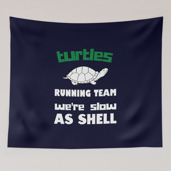 Item preview, turtles running team slow as shell designed and sold by ROAS1218-store.