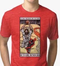 Camiseta de tejido mixto Ball es vida