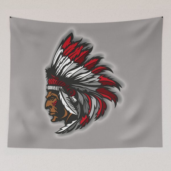 Item preview, Deadfamous - Indian Chief Head ilLUSTRATION designed and sold by Dead-Famous.