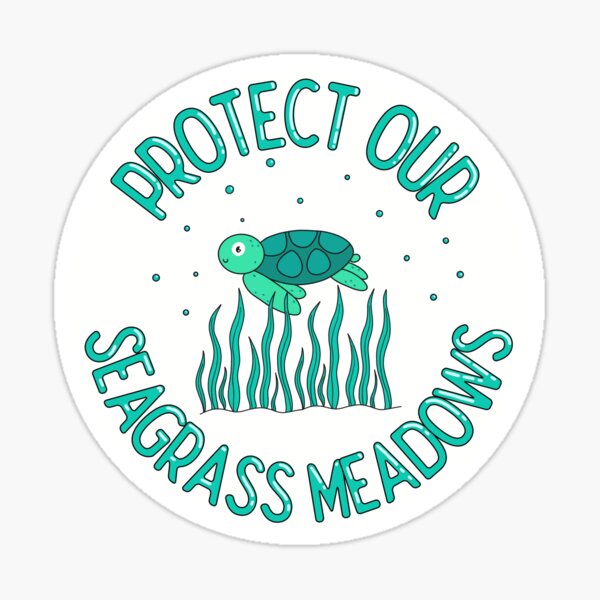 Item preview, Protect Our Seagrass Meadows Marine Biologist Gift designed and sold by JokeGysen.