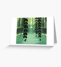 Misty Marsh Greeting Card
