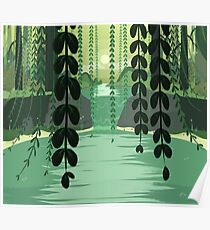 Misty Marsh Poster