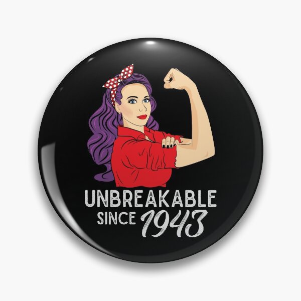 Item preview, 78th Birthday Gift 78 Years Old Born in 1943 Unbreakable designed and sold by ZNOVANNA.