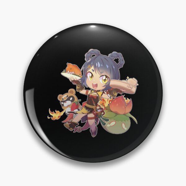 Item preview, Chibi Chef Xiangling Genshin Impact designed and sold by Mathisberengar.