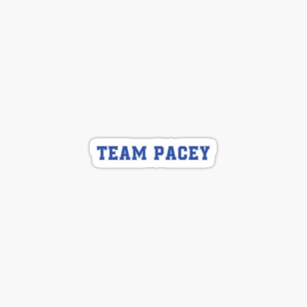 Team Pacey Sticker
