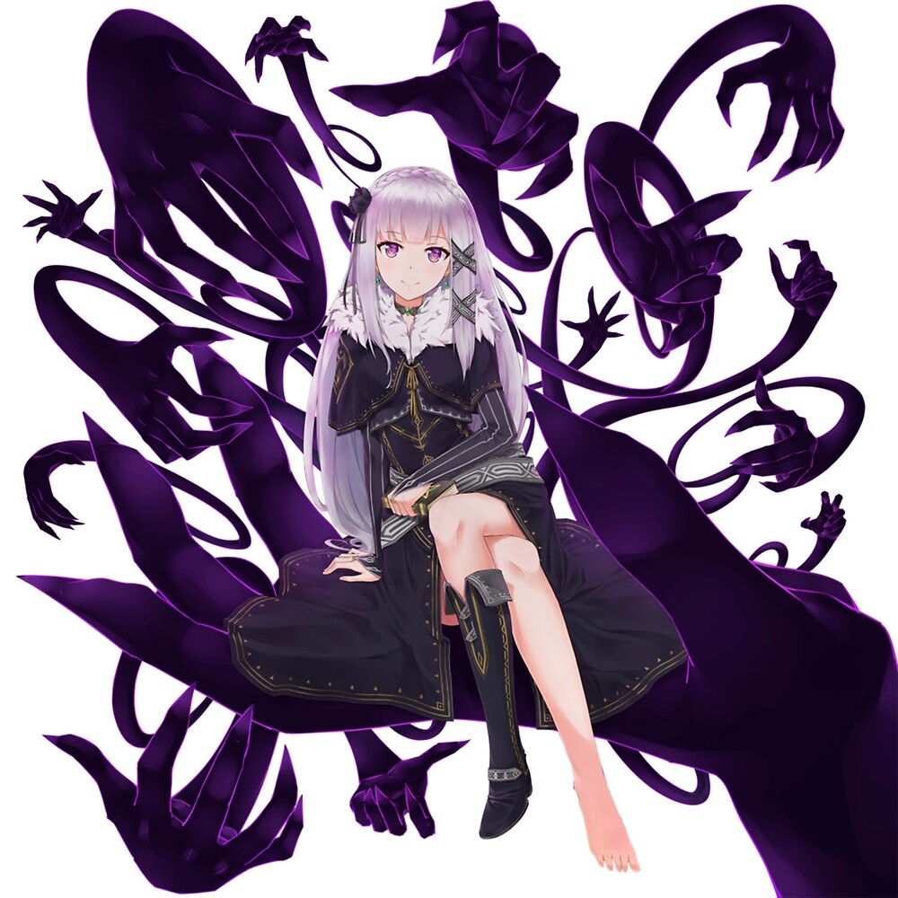 "RezeroEmilia Witch" by moinstru Redbubble